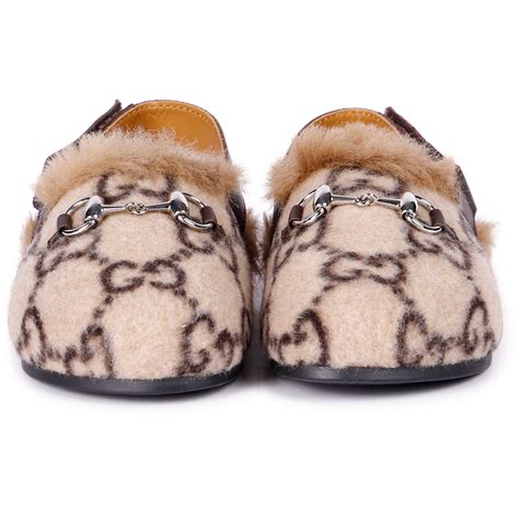 gucci fur slippers fake